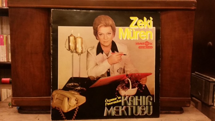 Zeki Müren Kahır Mektubu 33 devir plak